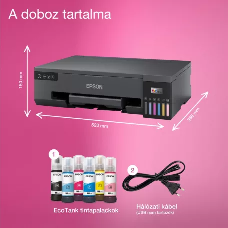 Epson EcoTank L18050 színes tintasugaras A3+ fotó, WIFI