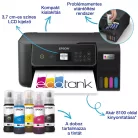 Epson EcoTank L3280 színes tintasugaras A4 MFP, WIFI, fekete
