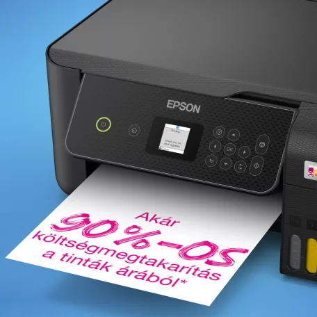 Epson EcoTank L3280 színes tintasugaras A4 MFP, WIFI, fekete