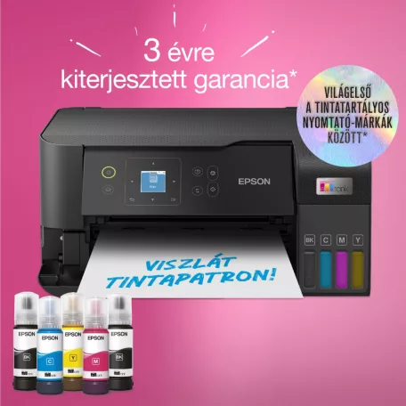 Epson EcoTank L3560 színes tintasugaras A4 MFP, WIFI