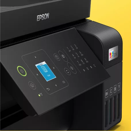 Epson Ecotank L5590 színes tintasugaras A4 4in1 MFP, ADF, WIFI, fekete