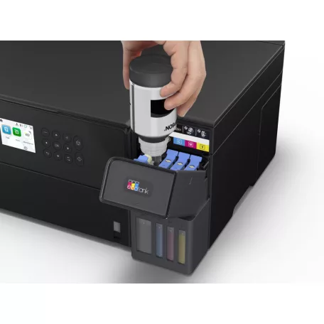 Epson EcoTank L6360 színes tintasugaras A4 MFP, duplex, LAN, WIFI, fekete