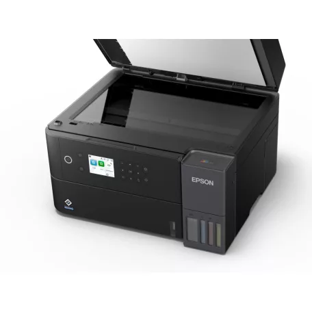 Epson EcoTank L6370 színes tintasugaras A4 MFP, ADF, duplex, LAN, WIFI, fekete