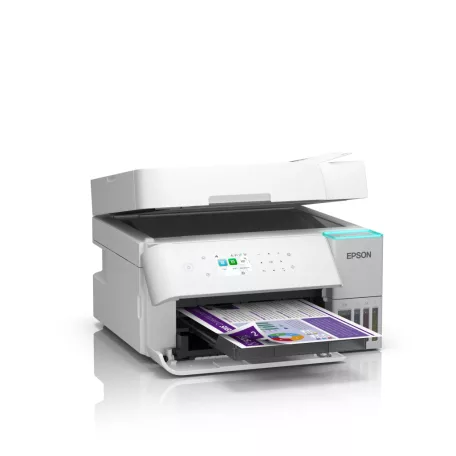 Epson EcoTank L6376 színes tintasugaras A4 MFP, ADF, duplex, LAN, WIFI, fehér