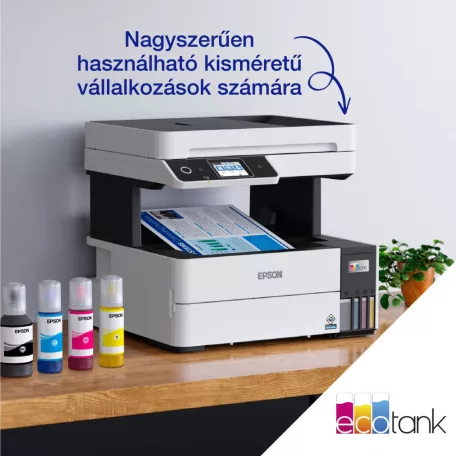 Epson EcoTank L6490 színes tintasugaras A4 MFP, ADF, duplex, LAN, WIFI, FAX