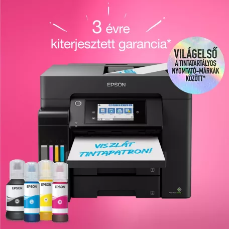 Epson EcoTank L6570 színes tintasugaras A4 MFP, DADF, duplex, LAN, WIFI, FAX