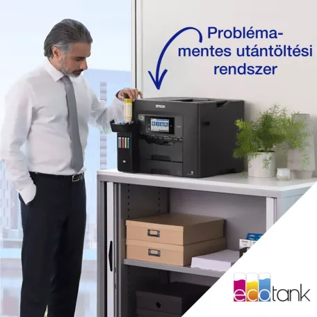 Epson EcoTank L6570 színes tintasugaras A4 MFP, DADF, duplex, LAN, WIFI, FAX