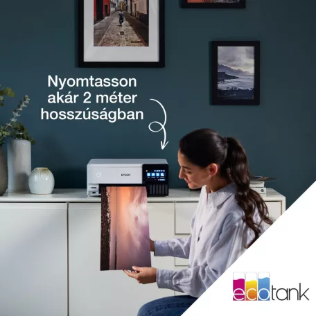Epson EcoTank L8160 színes tintasugaras A4 fotó MFP, duplex, WIFI