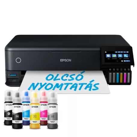 Epson EcoTank L8180 színes tintasugaras A3+ fotó MFP, duplex, WIFI