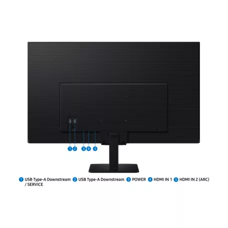 Samsung LS32FM500EUXDU Smart Monitor 32" FHD VA Tizen operációs rendszer, fekete
