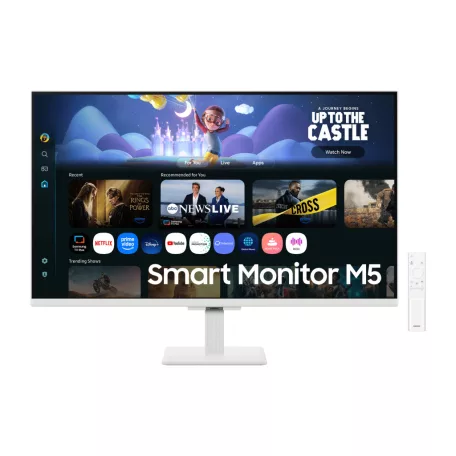 Samsung LS32FM501EUXDU Smart Monitor 32" FHD VA Tizen operációs rendszer, fehér