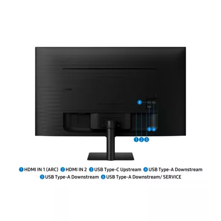 Samsung Smart Monitor M7 M70D 32" 4K UHD fekete (LS32FM700UUXDU)