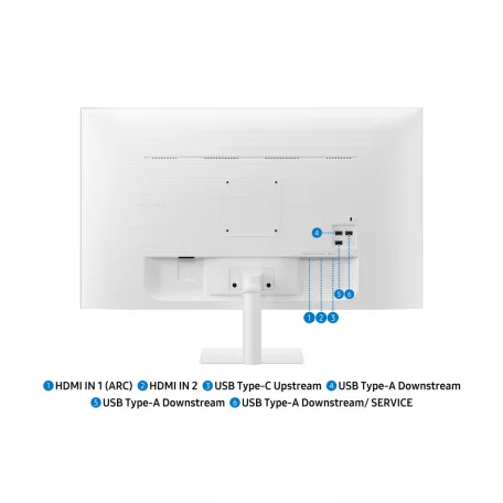 Samsung Smart M7 LS32FM703UUXDU 32'' Sík 4K 60Hz 16:9 Fehér Monitor