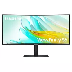   Samsung LS34C652UAUXEN 34" UWQHD ViewFinity S6 Üzleti Monitor, fekete