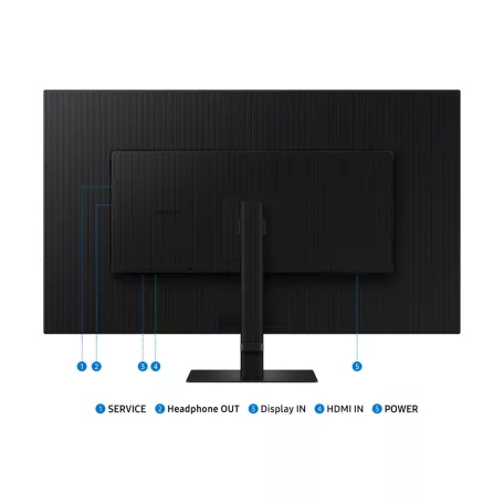 Samsung LS37D700EAUXEN 37" UHD 4K VA Monitor, fekete