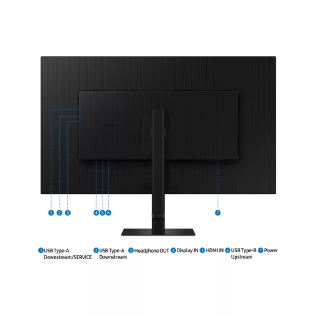 Samsung LS37D800EAUXEN - 37" UHD VA Monitor, fekete