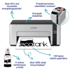 Epson EcoTank M1100 mono A4 tintasugaras nyomtató