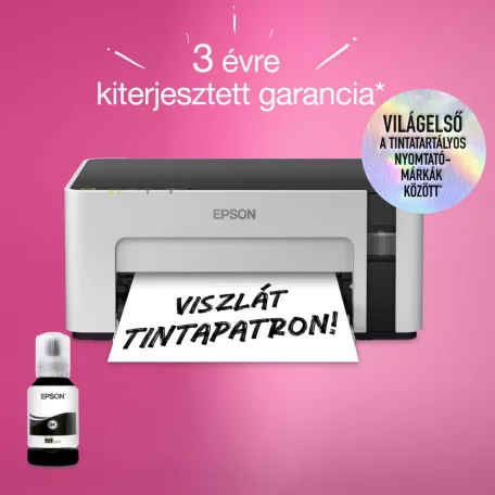 Epson EcoTank M1120 mono A4 tintasugaras nyomtató, WIFI