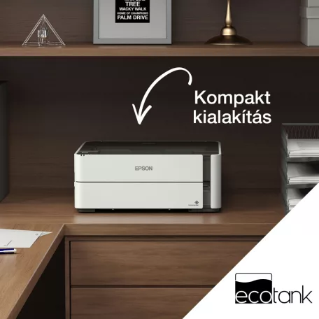 Epson EcoTank M1170 mono A4 tintasugaras nyomtató, duplex, LAN, WIFI