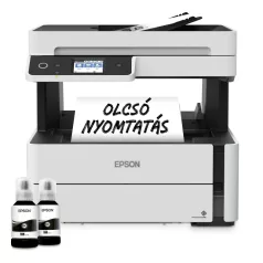   Epson EcoTank M3170 mono A4 tintasugaras 4in1 MFP, duplex, ADF, LAN, WIFI