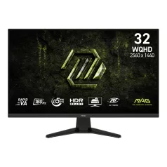 MSI MAG 325QF E18V 31.5" WQHD 144Hz monitor, fekete