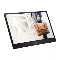   MSI PRO MP161 E2 15.6" FHD Type-C hordozható monitor, fekete