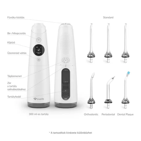 TrueLife AquaFloss Compact C300 White Szájzuhany fehér