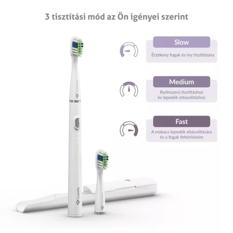TrueLife SonicBrush Slim20 White Elektromos fogkefe Fehér