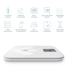 TrueLife FitScale W7 BT White Okosmérleg