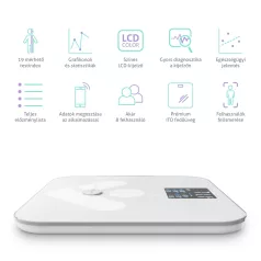 TrueLife FitScale W7 BT White Okosmérleg