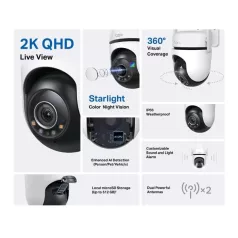 TP-LINK Tapo C520WS Kültéri biztonsági Wi-Fi kamera