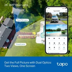 TP-LINK Tapo C545D Outdoor Dual Lens Security Wi-Fi Camera
