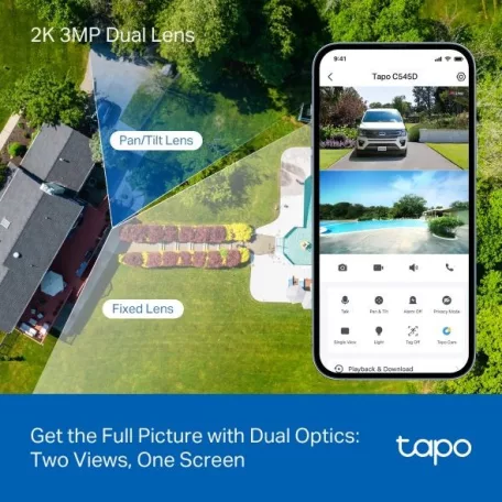 TP-LINK Tapo C545D Outdoor Dual Lens Security Wi-Fi Camera
