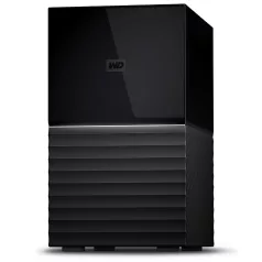   Western Digital My Book Duo, 16 TB, HDD, 3.5", 2,36 kg, Asztali, Fekete