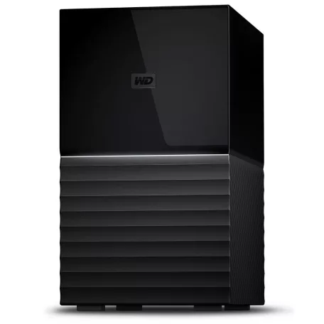 Western Digital My Book Duo, 16 TB, HDD, 3.5", 2,36 kg, Asztali, Fekete