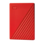 Western Digital My Passport, 4 TB, 3.2 Gen 1 (3.1 Gen 1), Vörös