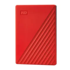   Western Digital My Passport, 4 TB, 3.2 Gen 1 (3.1 Gen 1), Vörös