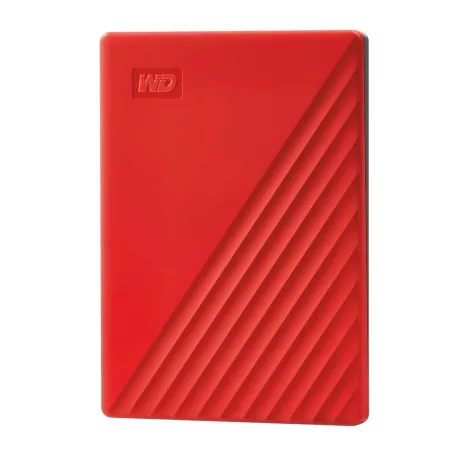 Western Digital My Passport, 4 TB, 3.2 Gen 1 (3.1 Gen 1), Vörös