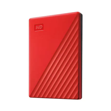 Western Digital My Passport, 4 TB, 3.2 Gen 1 (3.1 Gen 1), Vörös