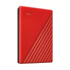 Western Digital My Passport, 4 TB, 3.2 Gen 1 (3.1 Gen 1), Vörös