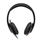 Logitech 981-000480, Vezetékes, Iroda/telefonos ügyfélközpont, 20 - 20000 Hz, 120 g, Headset, Fekete