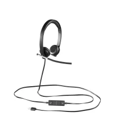   Logitech 981-000519, Vezetékes, Iroda/telefonos ügyfélközpont, 50 - 10000 Hz, 120 g, Headset, Fekete, Ezüst