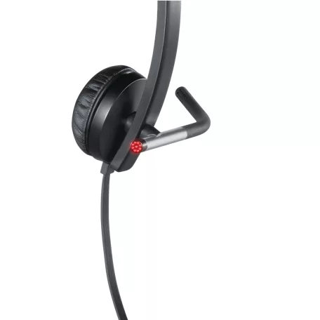 Logitech 981-000519, Vezetékes, Iroda/telefonos ügyfélközpont, 50 - 10000 Hz, 120 g, Headset, Fekete, Ezüst