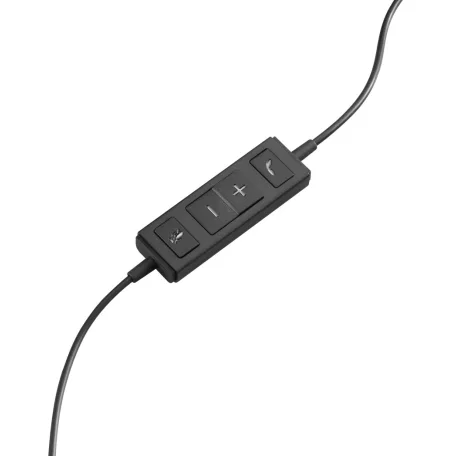 Logitech H570e, Vezetékes, Iroda/telefonos ügyfélközpont, 31,5 - 20000 Hz, 111 g, Headset, Fekete
