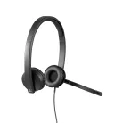 Logitech H570e, Vezetékes, Iroda/telefonos ügyfélközpont, 31,5 - 20000 Hz, 111 g, Headset, Fekete