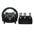 Logitech G 941-000112, Kormánykerék + pedálok, PC, PlayStation 4, PlayStation 5, Playstation 3, D-pad, Analóg, Vezetékes, USB