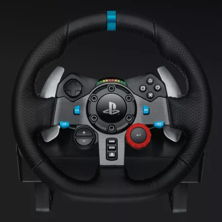 Logitech G 941-000112, Kormánykerék + pedálok, PC, PlayStation 4, PlayStation 5, Playstation 3, D-pad, Analóg, Vezetékes, USB
