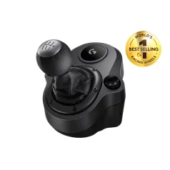   Logitech G Driving Force Shifter, Speciális, PC, PlayStation 4, Xbox One, Analóg/digitális, Vezetékes, USB, Fekete