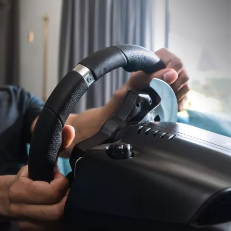Logitech G 941-000123, Kormánykerék + pedálok, PC, Xbox One, Xbox Series S, Xbox Series X, D-pad, Analóg/digitális, Vezetékes, USB