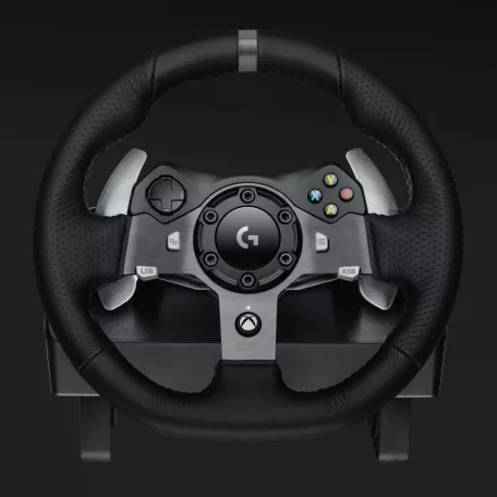 Logitech G 941-000123, Kormánykerék + pedálok, PC, Xbox One, Xbox Series S, Xbox Series X, D-pad, Analóg/digitális, Vezetékes, USB